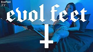 What desires spark when licking my toes?