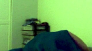 She bends over, showing off that ebony goddess ass before riding cowgirl style in this amateur homemade video