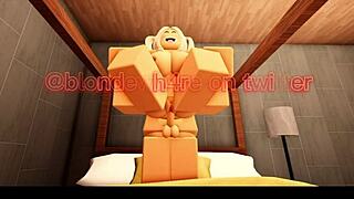 Blonde cheerleader returns with headless jock boyfriend?