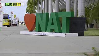 Yo, lucky taxi driver with a famous influencer stripping inside!