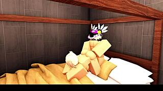 Blonde cheerleader returns with headless jock boyfriend?