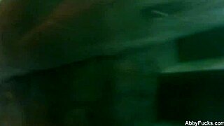 my stepmom chokes on my dick while giving a blowjob