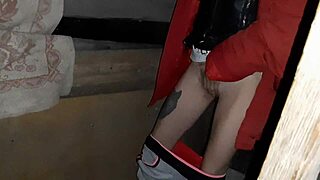 whoa, caught step-aunt masturbating and couldn’t stop watching her cum! - lesbian illusion girls