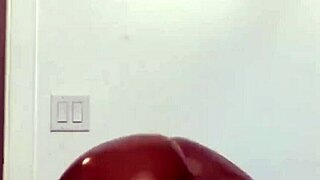 Blowjob and creampie in blue light room