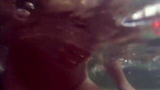 my stepmom chokes on my dick while giving a blowjob