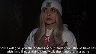 i met this cute teen on the street and gave her a good fucking with blowjob