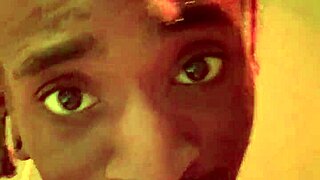 Young Bbc Feeling His Body With Intense Horniness