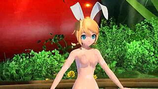 Kagamine Rin Full Nude Goddess