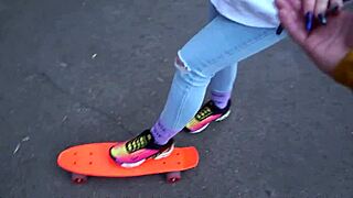 i met this cute teen on the street and gave her a good fucking with blowjob