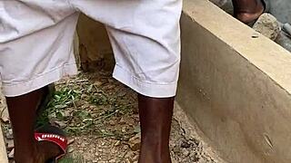 Nubian Princess Riding Cock In Doggystyle Scene