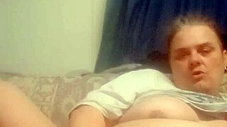 Me masturbating with strapon and fingering?