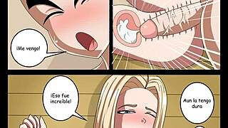 i watch krillin and no. 18 fucking, bulma joins