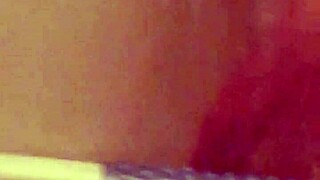 Shy Girl Bathes In Shower With Hesitation