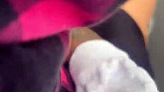 Uber rider licks balls then fucks in apartment 😏