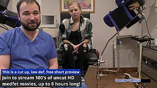 dr tampa controls ava siren in corporate slave spanking session.