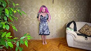 Filming Crazy Outdoor Vacation With Brunette Teen Spanking And Cum