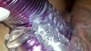 A Latina woman explores her interests with toys