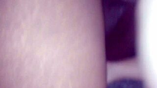 Redhead amateur in interracial creampie scene