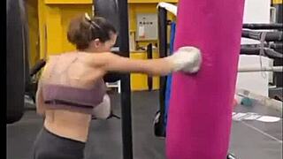 Tildzo, Serbian pornstar, learns teasing tricks in public outdoor shoot