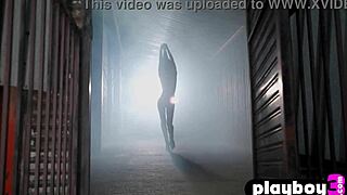 i watched ebony milf eugena washington strip and pose naked, her natural tits and ass so cute