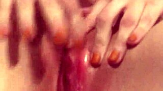 Touching myself, fingering deep?