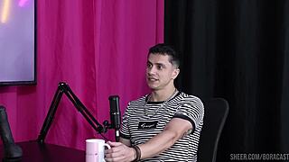 Sexy Lingerie Group Action with Digão da Ilha and Kel Abate on Bora Cast