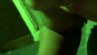 Ebony Tittie Cumshot with Interracial Action 😏