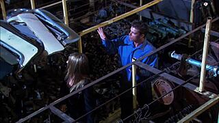 avy scott has a fun encounter with the mechanic in heels