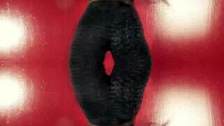 watch this ebony ass shaking in best twerk dance, clothes ripping