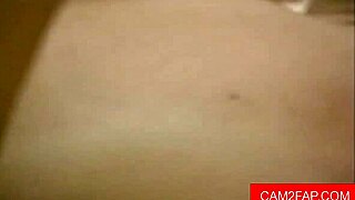 Woman masturbates while receiving intense blowjob