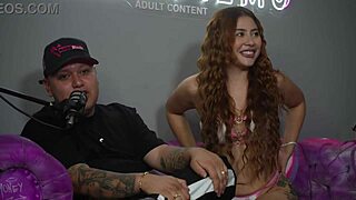 Colombian model Aleja Buitrago gets horny on podcast