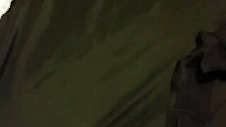 Jerking off with wife's panties