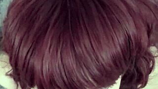 Emotional Alt Redhead Babe Sucks Your Cock Before Fucking