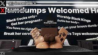 Can this lonely milf resist the neighbor's big black cock while her husband's away?