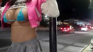 Bold Tranny Flaunts Big Tits in Tlalpan