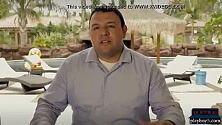 Milf Babes Tease In Bikinis Washing Car