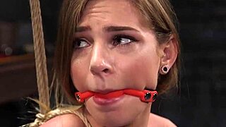 Blonde Slave Got Hard Flogged