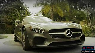 Milf Babes Tease In Bikinis Washing Car