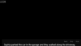 a wife and stepmother share intimate moments