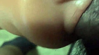 Couple explores big black cock and toys with handjob