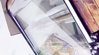 Spying Under Skirts in the Store