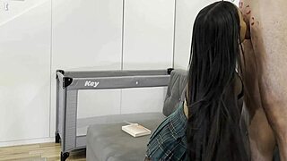 petite latina teen 18+ cums five times in huge handjob marathon