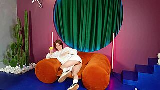 Broadcasting nude erotic filming in public reality, featuring shaved pussies and natural tits outdoors.