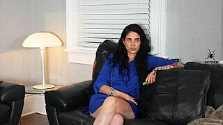 jazmin in a casting interview 😊