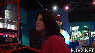 Fellatio in outdoor setting