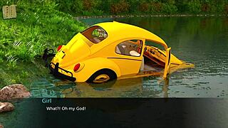 Does the Nurse Pleasure the Curvy Teen?