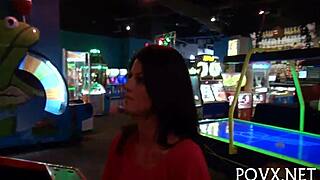 Fellatio in outdoor setting