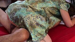 French amateur in satin lingerie gets deepthroat and doggystyle with dirty talk.