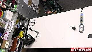 tiana makes wild fantasies come true at office