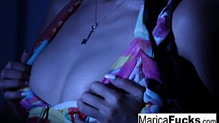 Marica Hase, Japanese star, strips down nude